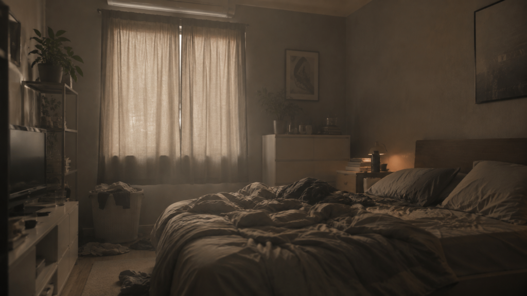 
bad bedroom air quality and poor ventilation symptoms